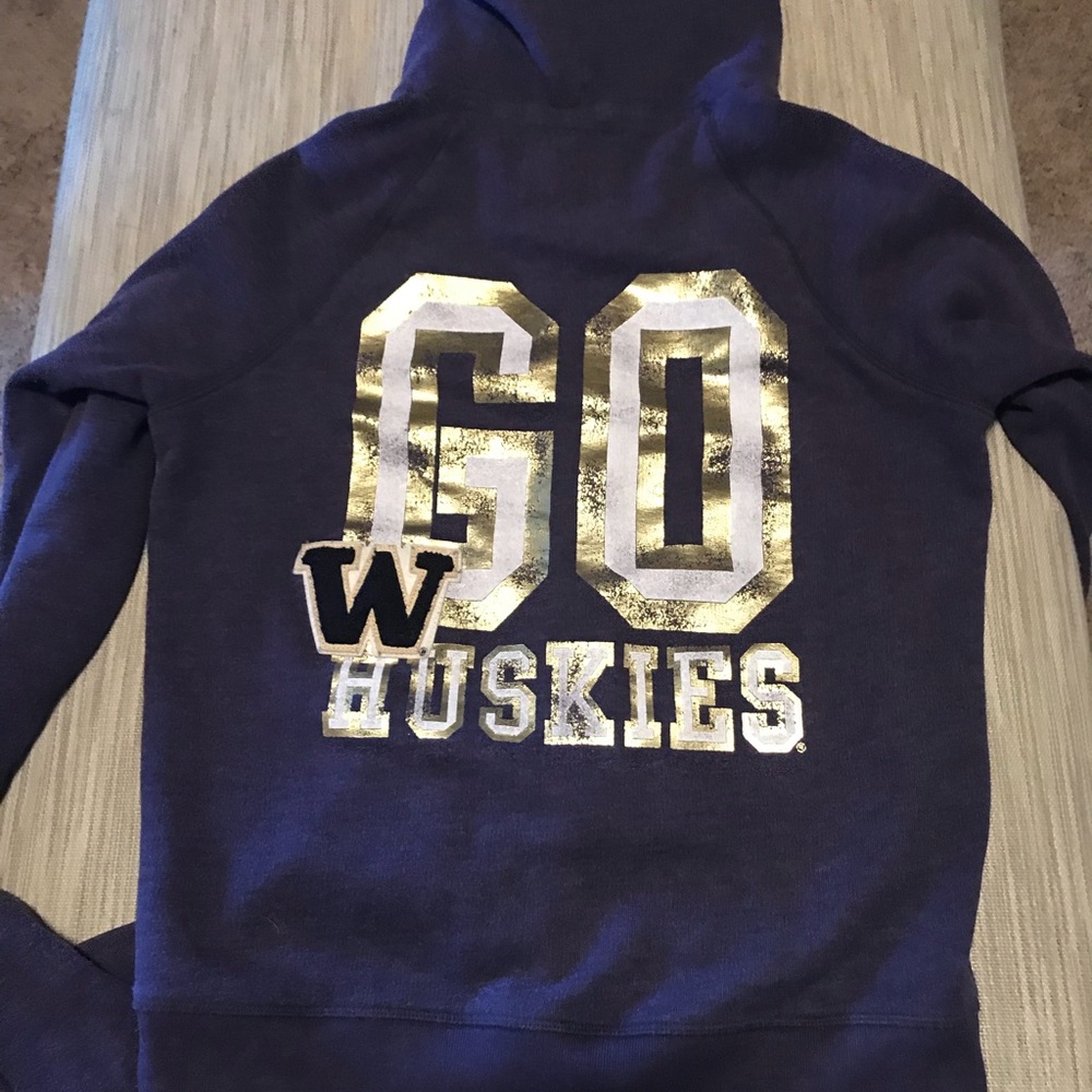 PINK University of Washington hoodie, size M
